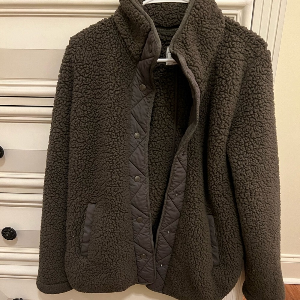 Abercrombie & Fitch Sherpa Coat